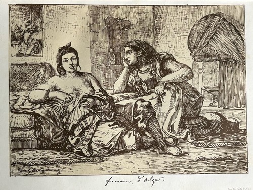 Eugène delacroix gravure - eugène,