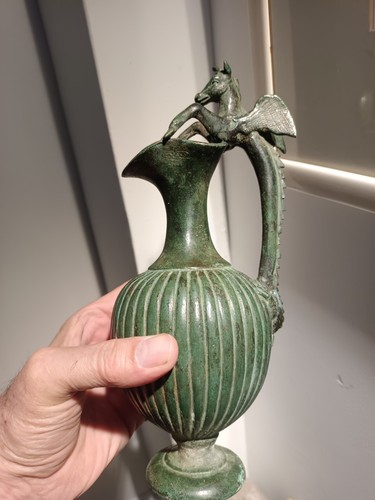 Vase bronze décors - vase,