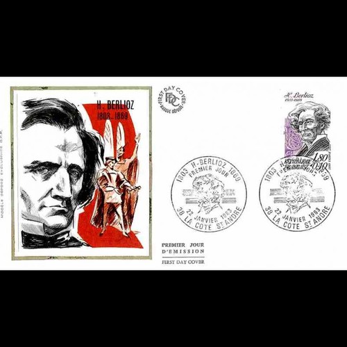 Fdc soie hector - hector, berlioz