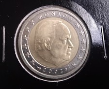 PIECE MONNAIE 2 EURO MONACO
