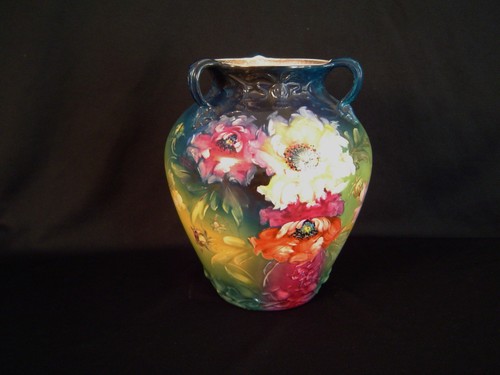 Royal bonn vase hand painted - vase,