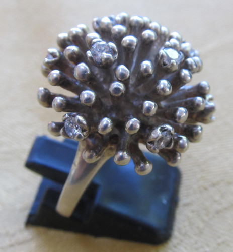 Bague spoutnik moderniste - spoutnik,