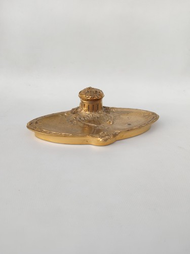 Encrier bronze par - encrier, bronze,