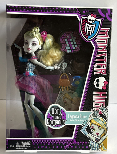 New monster high lagoona blue - new,