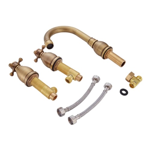 Robinet lavabo 3 trous - robinet,