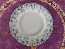 Plat Rond Plat Grand Dépôt E. Bourgeois Faïences Porcelaines Cristaux Paris 29cm