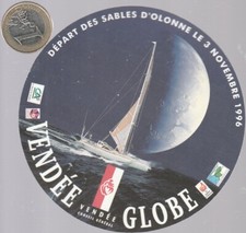 Autocollant. Sport. Voile