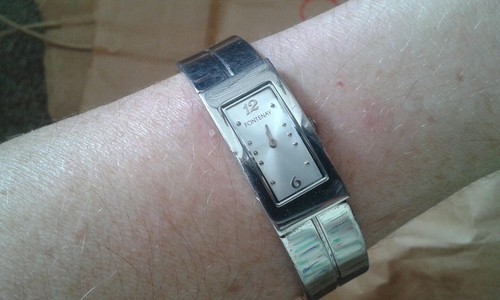 Elegante montre fontenay gris - montre,