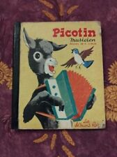 Picotin Musicien Les Albums Roses Walt Disney Hachette de 1954