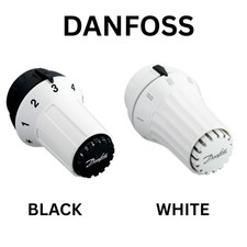 Tête de soupape de radiateur thermostatique Danfoss RA-click NOIR BLANC TRV H...