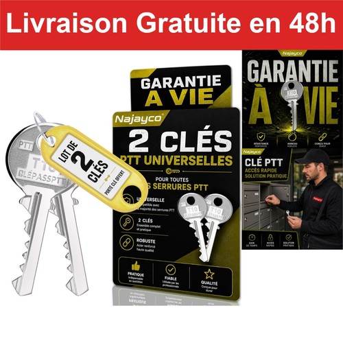 Clés passe partout - clés, ptt
