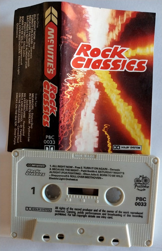 Rock classics cassette - rock,