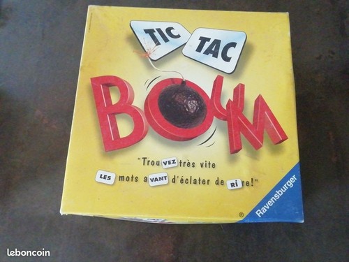Jeu tic tac - boum,