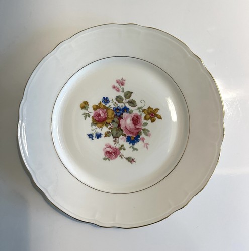 Assiette plate porcelaine - plate,