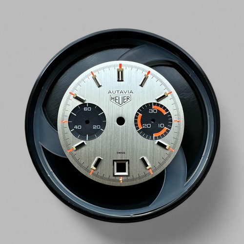 Heuer cadran dial - dial, autavia