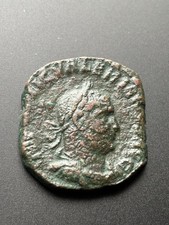 Æ Sesterce Valerien 1er RIC