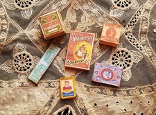 lot 6 boites épicerie poupée ancienne