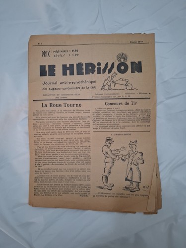 Rare journal tranchee - journal, de