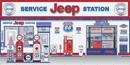 Jeep route gas service - jeep,