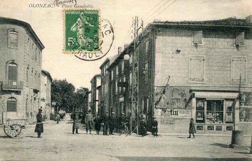 Olonzac place gambetta sténo - olonzac,