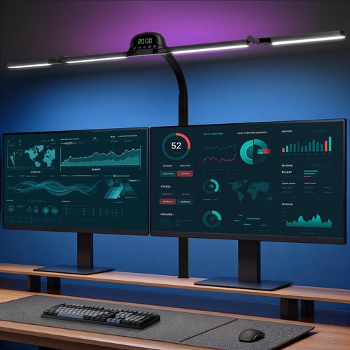 Lampe bureau led - bureau, avec