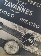 Tavannes Publicité Montre De