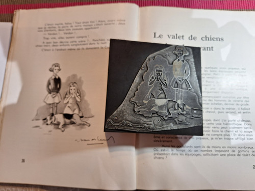 Ancien tampon matrice cachet - tampon, matrice,