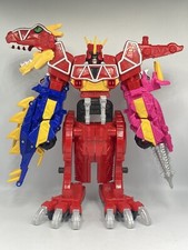 BANDAI 2015 Power Rangers DELUXE SUPER CHARGE DINO CHARGE T-REX MEGAZORD Builder