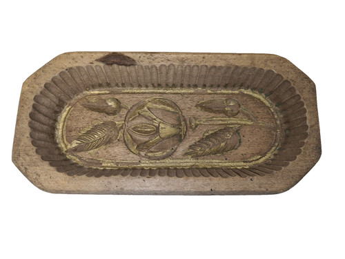 Ancien moule beurre bois - moule,
