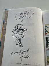 Rare DÉDICACE ROBA  -  LA RIBAMBELLE  T1 La Ribambelle gagne du Terrain Ttbe