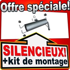 Silencieux arriere pour toyota - silencieux,