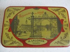 ANCIENNE BOITE BERGAMOTES DE NANCY A. LALONDE