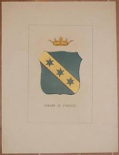 Ginori Florence Toscane Storia Poupée Familles Distingués 1872 Armoiries Nobles