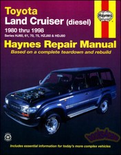 Pays Cruiser Manuel Diesel Service Réparation Toyota Atelier Haynes Hj Guide