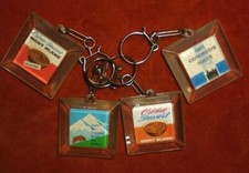 lot X 4 Porte-clés MONT BLANC