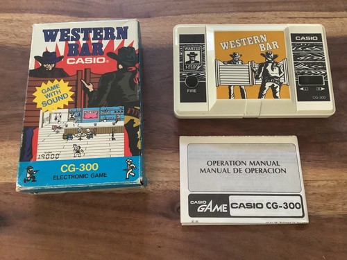 Rare jeu casio western - western, bar