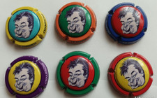 lot de 6 capsules de champagne