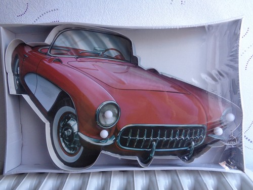 Tole metal lumineuse corvette - lumineuse,