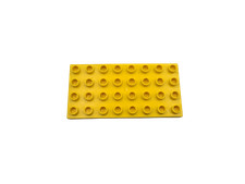Lego® Duplo Plaque de base Plaque de construction 4x8 8x4 JAUNE