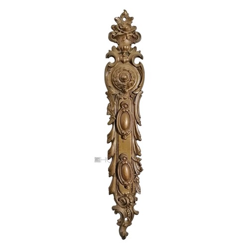 Plaque antique double serrure - plaque,