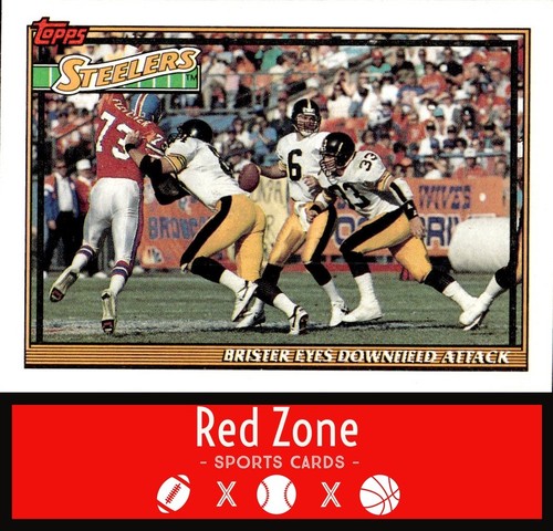 1991 topps 650b steelers - topps,