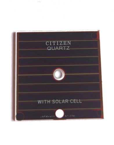 Citizen cadran solaire bleu - citizen,