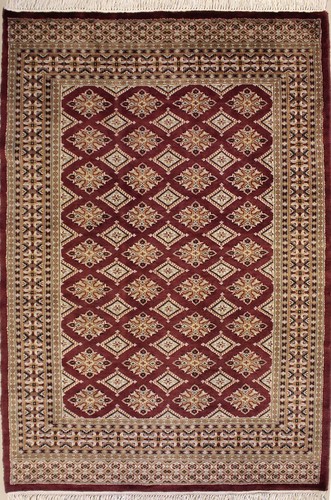 Rugstc 4x6 bokhara jaldar red - rugstc,