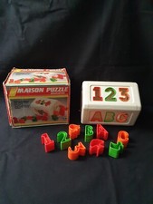 Ancien Jouet d'éveil Maison