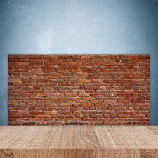 Crédence de cuisine en verre Panneau Paroi 100x50 Art Briques