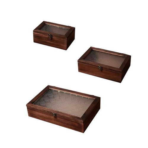 Coffret bijoux bois - coffret, en