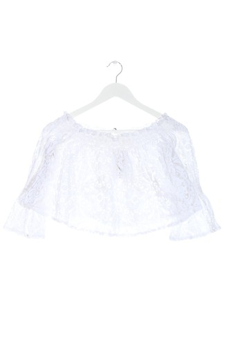 Zara blouse dentelle dames - blouse,