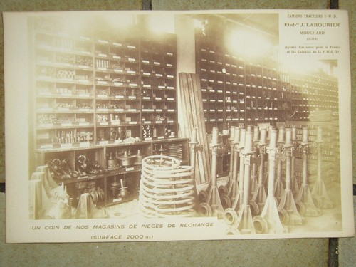 Ancien feuillet publicitaire