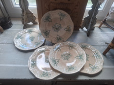 5 assiettes a  dessert