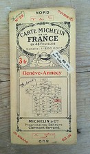 Ancienne carte Michelin